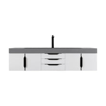 James Martin Vanities Mercer Island 72" Single Vanity - 389-V72S-AGR-G-DGG