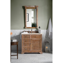 James Martin Vanities Savannah 36" Driftwood Single Vanity - 238-104-5511-3AF