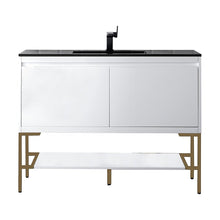 James Martin Vanities Milan 47.3" Single Vanity Cabinet - 801V47.3GWRGDCHB