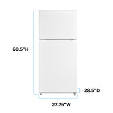 Avanti Frost Free Top Freezer Refrigerator - FF14D3S-4