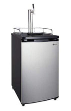 Kegco 20" Wide Kombucha Tap Stainless Steel Kegerator - KOM19S-1NK