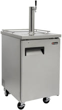 Kegco 24" Wide Cold Brew Coffee SilverCommercial Kegerator - ICXCK-1S-1