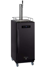 Kegco 15" Wide Kombucha Single Tap Commercial Kegerator - KOM15BBRNK
