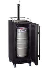 Kegco 15" Wide Kombucha Single Tap Commercial Kegerator - KOM15BBRNK