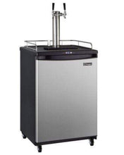 Kegco 24" Wide Cold Brew Coffee Single Stainless Steel Commercial/Residential Kegerator - ICZ163S-1NK
