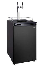 Kegco 20" Wide Kombucha Tap Black Kegerator - KOM19B-1NK