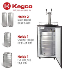 Kegco 20" Wide Tap Stainless Steel Kegerator - K199SS-1NK
