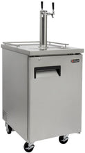 Kegco 24" Wide Cold Brew Coffee SilverCommercial Kegerator - ICXCK-1S-1