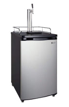 Kegco 20" Wide Cold Brew Coffee Single Tap Stainless Steel Single Tap Kegerator - ICK19S-1NK