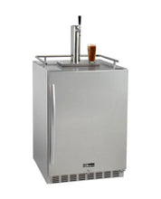 24" Wide Cold Brew Coffee Tap All Stainless Steel Outdoor Built-In Right Hinge Kegerator - ICHK38SSU-1