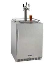 24" Wide Cold Brew Coffee Tap All Stainless Steel Outdoor Built-In Right Hinge Kegerator - ICHK38SSU-1