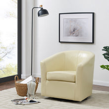 New Pacific Direct Hayden Swivel Bonded Leather Chair  - 193012B-2050