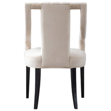 New Pacific Direct Viola Velvet Fabric Klismos Chair 9900033-332
