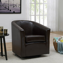 New Pacific Direct Hayden Swivel Bonded Leather Chair  - 193012B-01