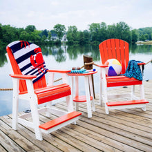 LuxCraft Adirondack Outdoor Poly Balcony Chair - PABCABB