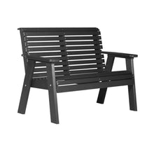 LuxCraft 4' Plain Poly Bench - 4PPBBK