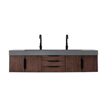 James Martin Vanities Mercer Island 72" Double Vanity - 389-V72D-AGR-G-DGG