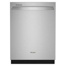 WHIRLPOOL Eco Series Quiet Dishwasher with a washing 3rd Rack & Water Repellent Silverware Basket in Stainless Steel - WDTS7024RZ