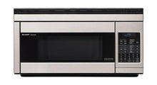 SHARP 1.1 cu. ft. 850W Sharp in Stainless Steel Over-the-Range Convection Microwave Oven - R1874TY