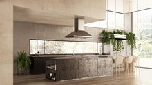 ELICA ELI142S2 LEONE IS Island Range Hood 42" wide - 1200CFM in Stainless Steel - ELI142S2
