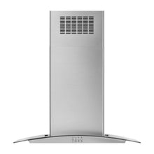 WHIRLPOOL 30" Curved Glass Island Mount Range Hood in Stainless Steel - WVI51UC0LS