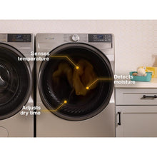 WHIRLPOOL WED5720RR 7.4 cu. ft. Smart Front Load ENERGY STAR® Electric Dryer with Wrinkle Shield™ Option Silver