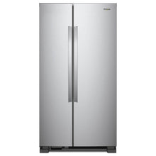 WHIRLPOOL 36-inch Wide Side-by-Side Refrigerator - 25 cu. ft. in Stainless Steel - WRS315SNHM