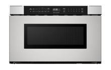 SHARP 24 in. 1.2 cu. ft. Built-In in Stainless Steel Microwave Drawer Oven - SMD2440JS-CLR