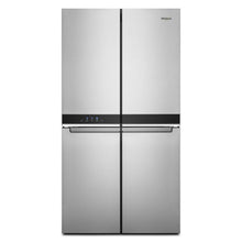 WHIRLPOOL 36-inch Wide Counter Depth 4 Door Refrigerator - 19.4 cu. ft. in Stainless Steel - WRQA59CNKZ