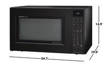 SHARP Sharp 1.5 cu. ft. 900W Black Convection Countertop Microwave Oven - SMC1585KB