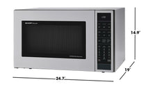 SHARP Sharp 1.5 cu. ft. 900W in Stainless Steel Convection Countertop Microwave Oven - SMC1585KS