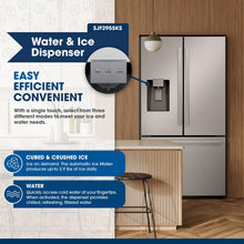 SHARP Sharp French 3-Door Refrigerator with Water Dispenser - SJF2955KS
