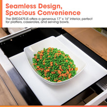 Asko 24 in. 1.2 cu. ft. 950W Sharp in Stainless Steel Smart Easy Wave Open Microwave Drawer Oven - SMD2479JS