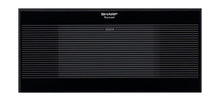 SHARP 1.5 cu. ft. 1100W Black Sharp Over-the-Counter Carousel Microwave Oven - R1210TY
