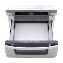SHARP 24 in. 1.2 cu. ft. 950W Sharp Easy Open in Stainless Steel Microwave Drawer - KB6524PSY