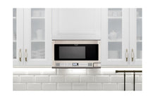 SHARP 1.5 cu. ft. 1100W in Stainless Steel Sharp Over-the-Counter Carousel Microwave Oven - R1214TY