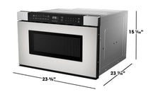 Asko SHARP 24 in. 1.2 cu. ft. Built-In in Stainless Steel Microwave Drawer Oven - SMD2440JS