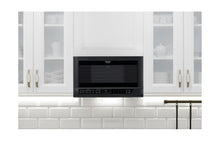 SHARP 1.5 cu. ft. 1100W Black Sharp Over-the-Counter Carousel Microwave Oven - R1210TY
