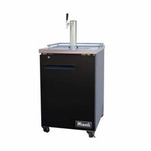 Migali  (1) Single Draft Tower 23.5? Beer Dispenser (1) 1/2 Keg Capacity - C-DD23-1-HC