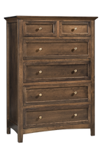 QW Amish Millcraft Albany High Chest of Drawers - MBA40CH