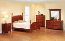 QW Amish Millcraft Fur Elise High Dresser w/ Optional Mirror - MD666DR