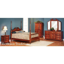 QW Amish Millcraft Victoria's Pilaster Bed - MD746QN