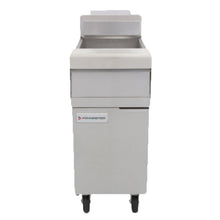Frymaster MJ140 Gas 40 lb Full Pot Performance Fryer with Twin Baskets - FRYMJ140