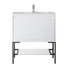 James Martin Vanities Milan 31.5" Single Vanity Cabinet - 801V31.5GWRGDCHB