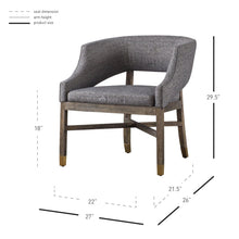 New Pacific Direct Sebastian Fabric Chair -  9900032-331