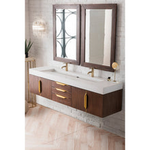 James Martin Vanities Mercer Island 72" Double Vanity - 389-V72D-AGR-G-DGG