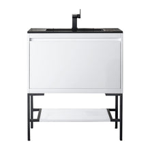 James Martin Vanities Milan 31.5" Single Vanity Cabinet - 801V31.5GWRGDCHB