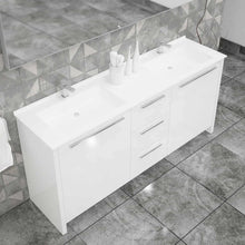 Casa Mare Nona Modern Double Sink Freestanding Bathroom Vanity and Sink Combo - Nona152GG-60