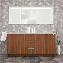 Casa Mare Nona Modern Double Sink Freestanding Bathroom Vanity and Sink Combo - Nona152GG-60