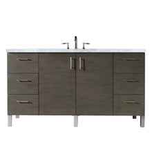 James Martin Vanities Metropolitan 60" Single Vanity -  850-V60S-SOK-3CAR